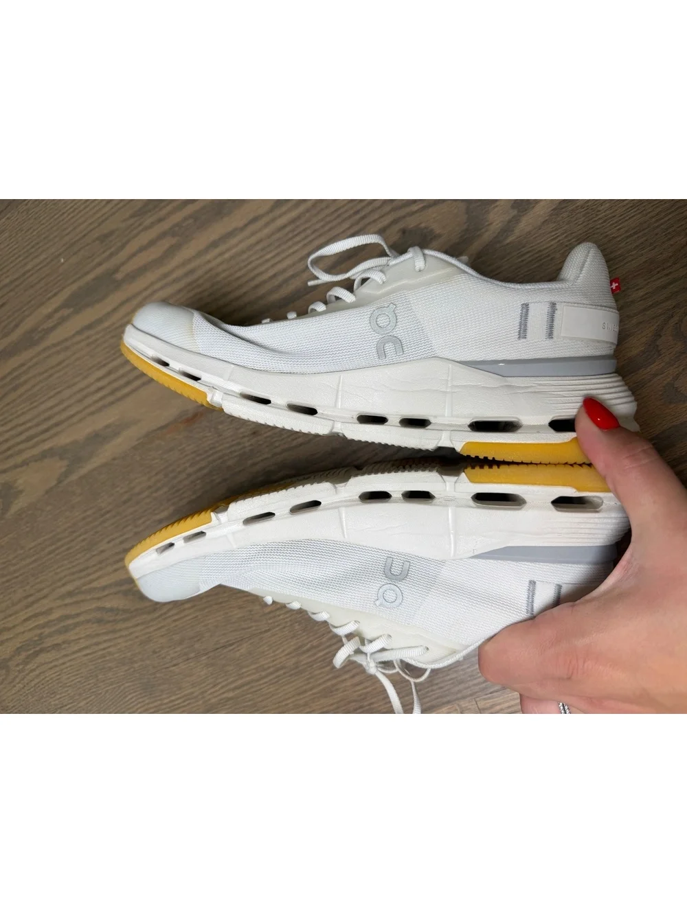 On Running Cloudtec White Athletic Sneakers